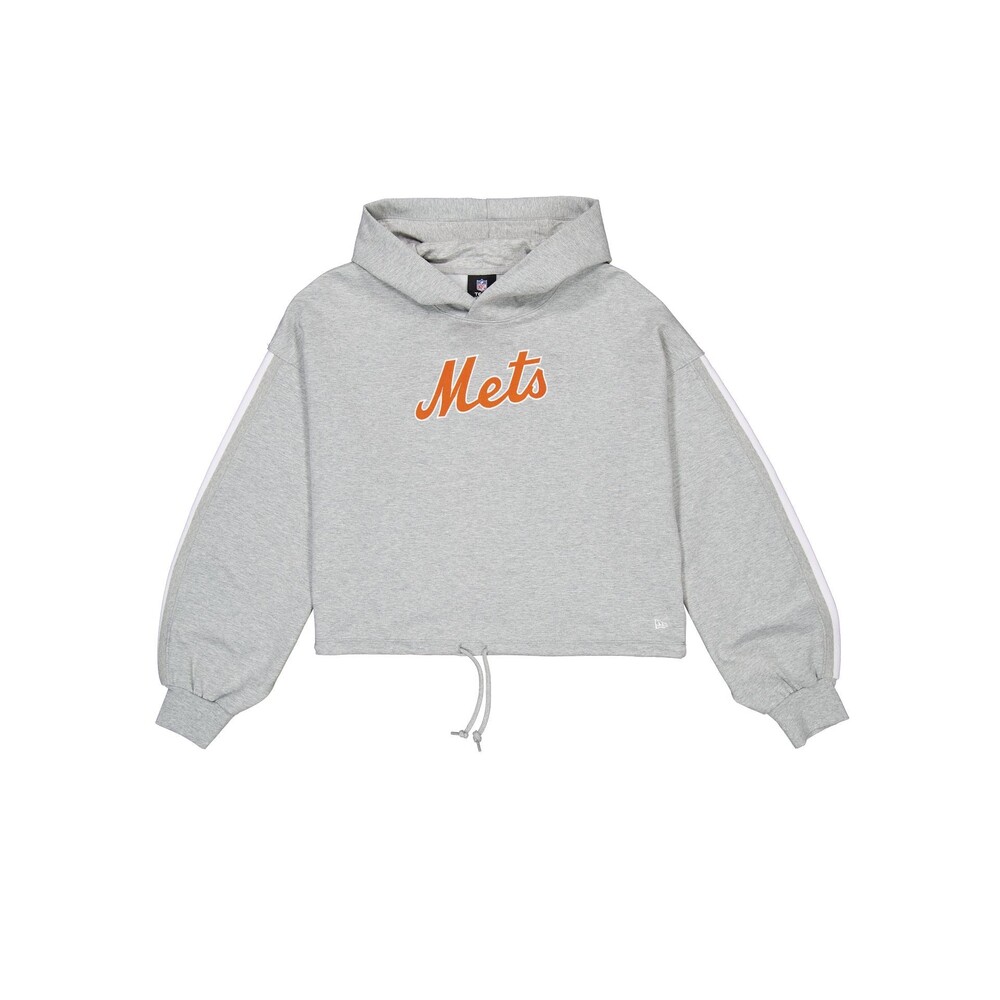 New Era New York Mets Gray Logo Select Women's Hoodie - Size XL